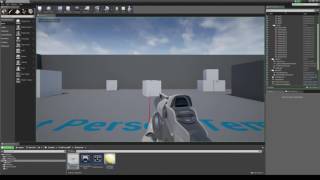 Unreal Engine 4 Tutorial  Widget Interaction Component 413 [upl. by Krall]