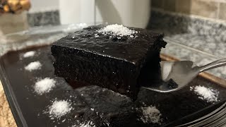 Kendini brownie zanneden ıslak kek 💫 brownie tadında ıslak kek 🥮 [upl. by Sirob]