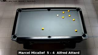 Marcel Micallef vs Alfred Attard  OVER50UP42324  Round 1 [upl. by Eboj]