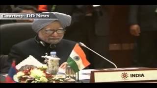 Opening Statement by PM at 11th IndiaASEAN Summit in Brunei Darussalam Part 1 [upl. by Radbourne956]