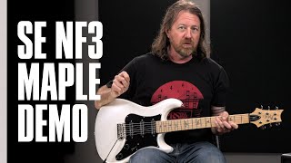 The SE NF3 Maple  Demo  PRS Guitars [upl. by Besnard902]