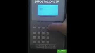 Rilevazione Presenze terminale presenze Rfid Anviz Oc500 impostazione indirizzo IP [upl. by Ninnetta]