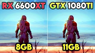 GTX 1080 Ti vs RX 6600 XT  Tested in 10 New Games [upl. by Tecu178]