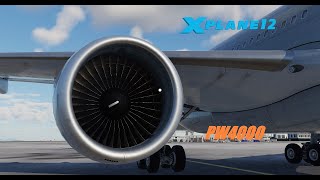 Laminar A330300 PW4000 ENG MOD XP12 Test Flight [upl. by Jorgenson]