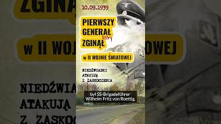 Pierwszy generał który zginął w II wojnie światowej  Niedźwiadki atakują historia wojna polska [upl. by Susette438]