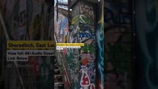 Walking Tour Shoreditch East London Art District by CityViewPoint shorts travel viralshorts [upl. by Boutis185]