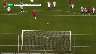 Les buts de Hanovre  Mönchengladbach  Foot  Coupe dAllemagne [upl. by Enitsirc]