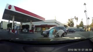 Dog jumps out of moving car on my way to work [upl. by Nesbitt976]