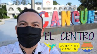 CANCUN CENTRO ¿QUE HAY  ZONA 4  El prof [upl. by Sitelc213]