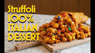 Aurhentic Neapolitan Struffoli amp crispy sugar horn recipe [upl. by Cord]