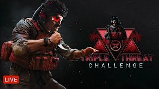 🔴LIVE  TRIPLE THREAT CHALLENGE  EP3 [upl. by Iretak173]