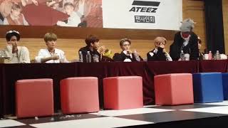 181110 에이티즈 팬싸 Ateez Fansign End [upl. by Henryk211]