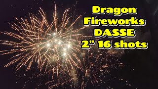 Dragon Fireworks  DASSE  2quot 16 shots  Fiesta Sitio Talipapa [upl. by Josh]