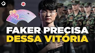 A série MAIS importante da VIDA do FAKER e talvez ele nem jogue… [upl. by Nahshon289]