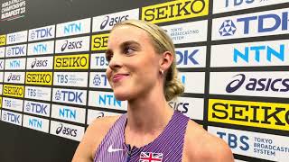 Keely Hodgkinson Cruises Through 800m Semis At World Champs [upl. by Loy74]