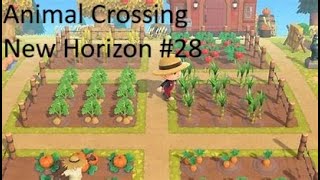 Animal Crossing New Horizon 28 ménage sur lîle [upl. by Aicital649]