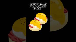 How to make hollandaise sauce recipe shorts [upl. by Dyane386]