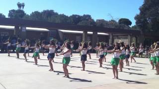 Nukukehe  Takoto  UCHS Polynesian amp Tahitian Dance Teams Combining Performance [upl. by Alleb]