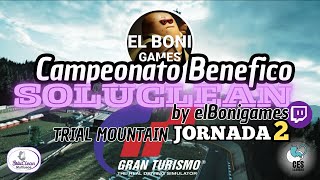 INTRO GT7  CAMPEONATO BENEFICO SOLUCLEAN by elBonigames  TRIAL MOUNTAIN JORNADA 2 [upl. by Erialc]