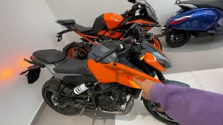 2024 New Model KTM Duke 200 All Updates Full Review [upl. by Anaynek703]