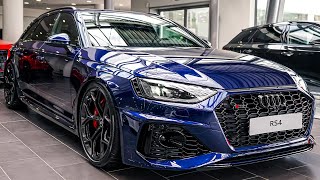 2024 Audi RS4 Competition  Exterior and Interior Walkaround [upl. by Kruter]