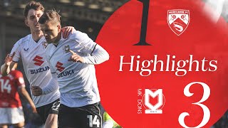 Morecambe v MK Dons Highlights [upl. by White]