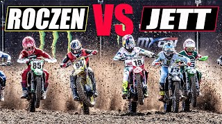 Jett Lawrence vs Ken Roczen  The Battle of Generations [upl. by Suoirred]