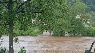 Hochwasser in Eppelborn ⛈️ [upl. by Schlessel]