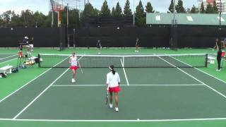 03 26 2011 USC Vs Stanford womens tennis [upl. by Jeavons]