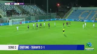 20 OTTOBRE 2024 SERIE C CROTONE  TARANTO 21 [upl. by Scrivings]