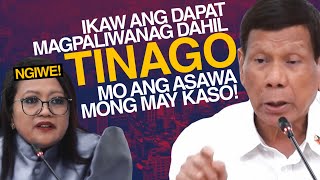 quotAtleast si PDU30 hindi NAGTAGO eh lKAW bakit mo TlNAGO ang ASAWA mong may KASONG R4PEquot [upl. by Leo]