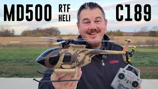 RC Era  MD500  C189  RTF Heli  Unbox Build amp Maiden Flight [upl. by Spieler]