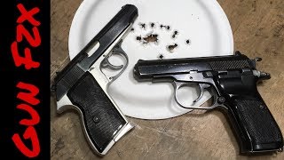 Makarov Accuracy  CZ 82 83 vs FEG PA63  9x18 [upl. by Fidel330]