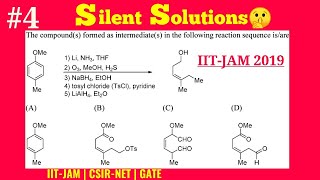 Birch ReductionOzonolysisNaBH4 tosyl chlorideLiAlH4 reductionIITJAM 2019 chemistry solutions [upl. by Clim]