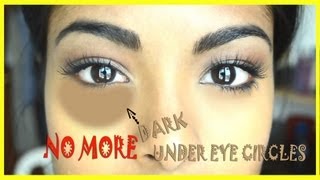 How to conceal dark under eye circles  Special trick [upl. by Tennek]