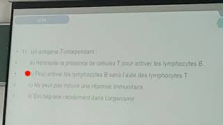 TD 1 Immunologie S5 avec correction biology ispits isss [upl. by Aissenav730]