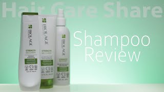 Shampoo Review Biolage Strength Recovery Shampoo [upl. by Ellehsim]