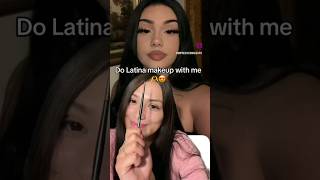 latina makeup tutorial makeup latina shorts [upl. by Trenna]