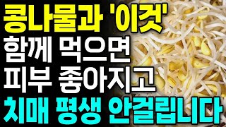 콩나물과 함께 먹으면 보약되는 음식 3가지와 레시피 총정리 값비싼 영양제 대신 이것 드세요 I 노화방지 치매예방 좋은 음식 I [upl. by Sherourd521]