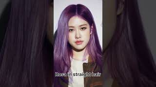 Rosa in curly hair ❤️❤️❤️❤️❤️❤️❤️trending popularlovely blinkblackpink subscribe aesthteic [upl. by Meehar]