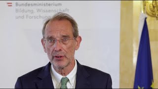 Eine Botschaft von Bundesminister Heinz Faßmann [upl. by Levania556]