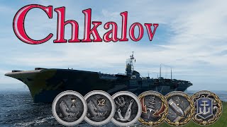 Chkalov  Unleashes its full power  World of Warships [upl. by Fechter]