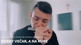 Mix ľudových piesní￼ na ústnej harmonike￼Dobry večar a na hure￼OFFICIAL VIDEO 2023 [upl. by Iru97]