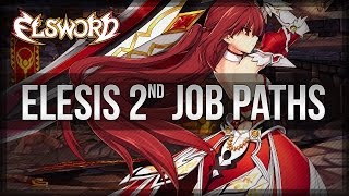 Elsword Official Elesis Second Job Class Trailer [upl. by Zsolway]