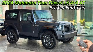 2024 Mahindra Thar Diesel LX Hard Top 4×4 Automatic Full Review ♥️ New Updates amp Features Thar [upl. by Eidnam]