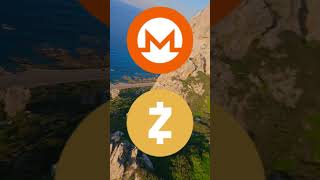 Monero vs Zcash Privacy Coin Showdown crypto Monero Zcash privacy comparison [upl. by Sitrik251]