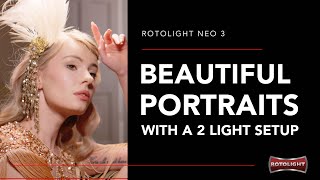 Learn How To Achieve Beautiful Portraits With The Rotolight NEO 3 In This Short And Easy Tutorial [upl. by Eicarg]