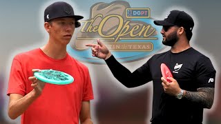 THE OPEN PRACTICE ROUND WITH GANNON BUHR [upl. by Friedly]