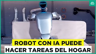 Robot con inteligencia artificial puede realizar tareas del hogar [upl. by Semreh]