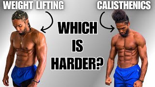 How Do Calisthenics and Weights Compare in Difficulty [upl. by Hasen164]